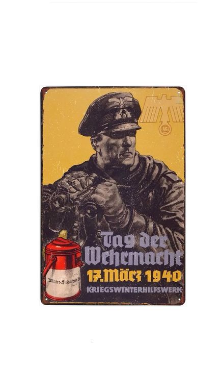 cedule plech:Tag der Wehrmacht (dobová propaganda)