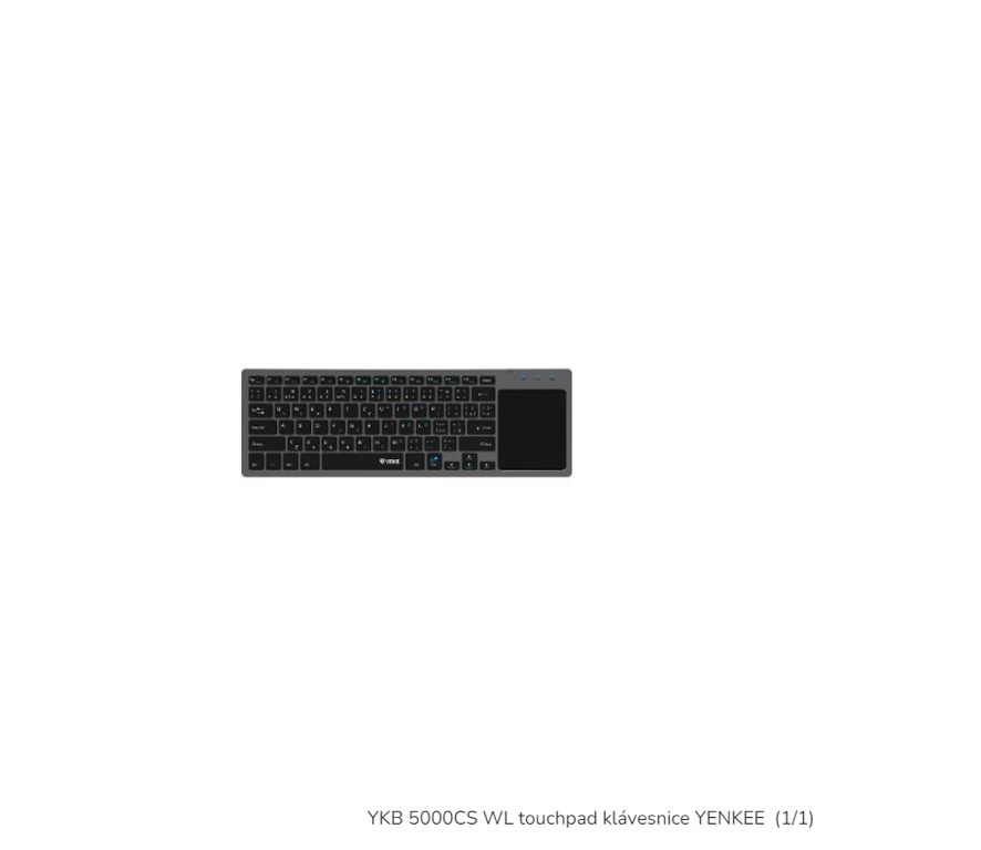 YKB 5000CS WL touchpad klávesnice YENKEE