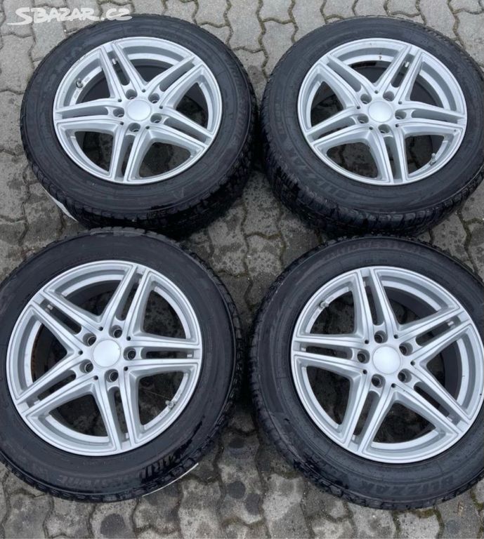 17 alu kola 5x112 zimni pneu