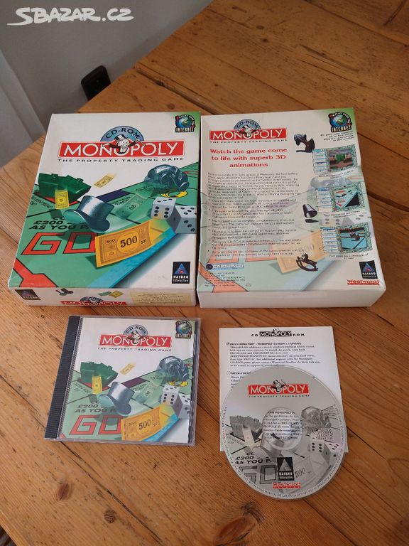 PC - Monopoly (1995) Wetswood Studios, BIG BOX