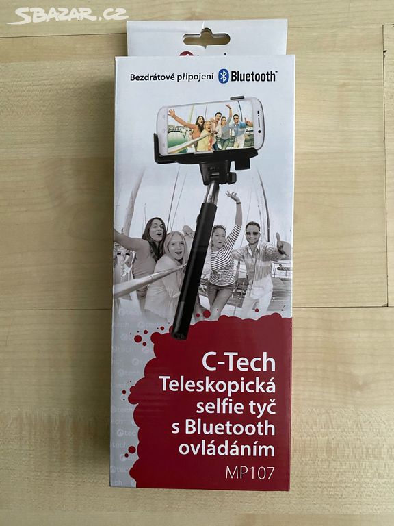 Nová selfie tyč s Bluetooth c-tech