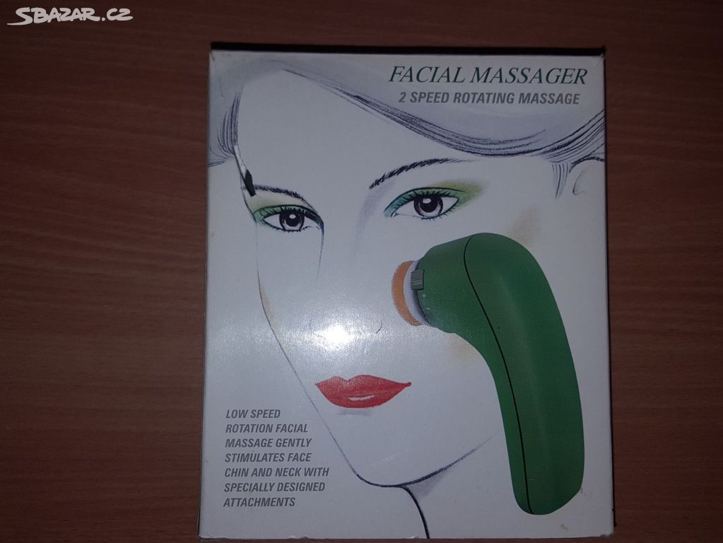 Kosmetický masážní přístroj na čištění obličeje