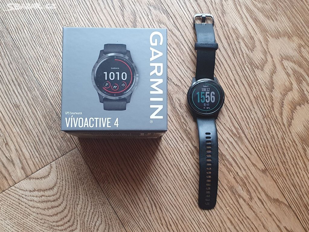 Garmin Vivoactive 4, Gray/Black - Písek - Sbazar.cz