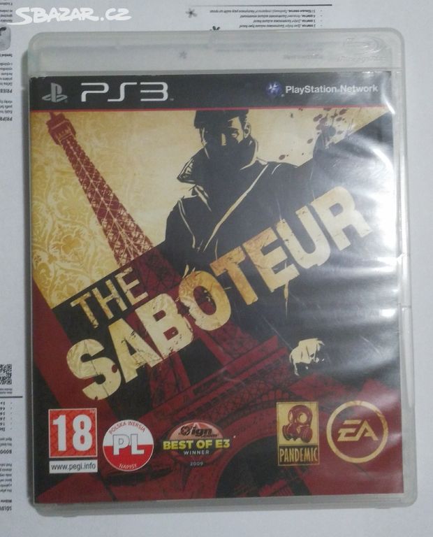 PS3 klasika The Saboteur openworld jako GTA
