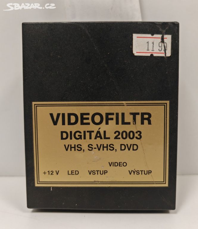 VIDEOFILTR DIGITÁL 2003 VHS, S-VHS, DVD (historie)