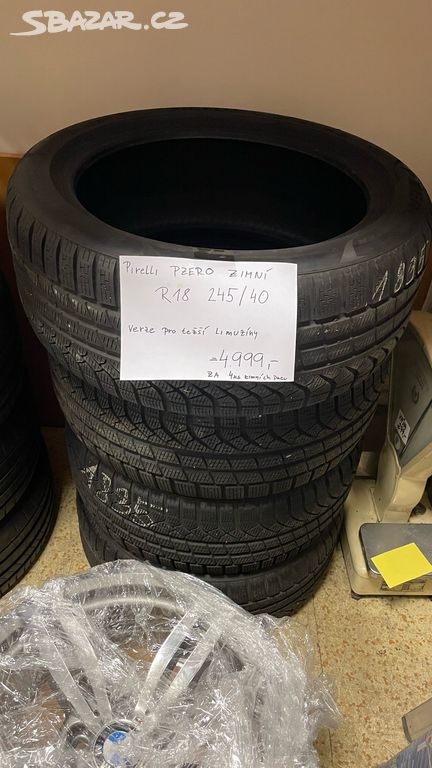 Pneu Zmní Pirelli Pzero 245/40 R18