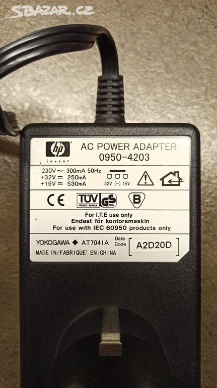 AC POWER ADAPTER 0950-4203 HEWLETT PACKARD