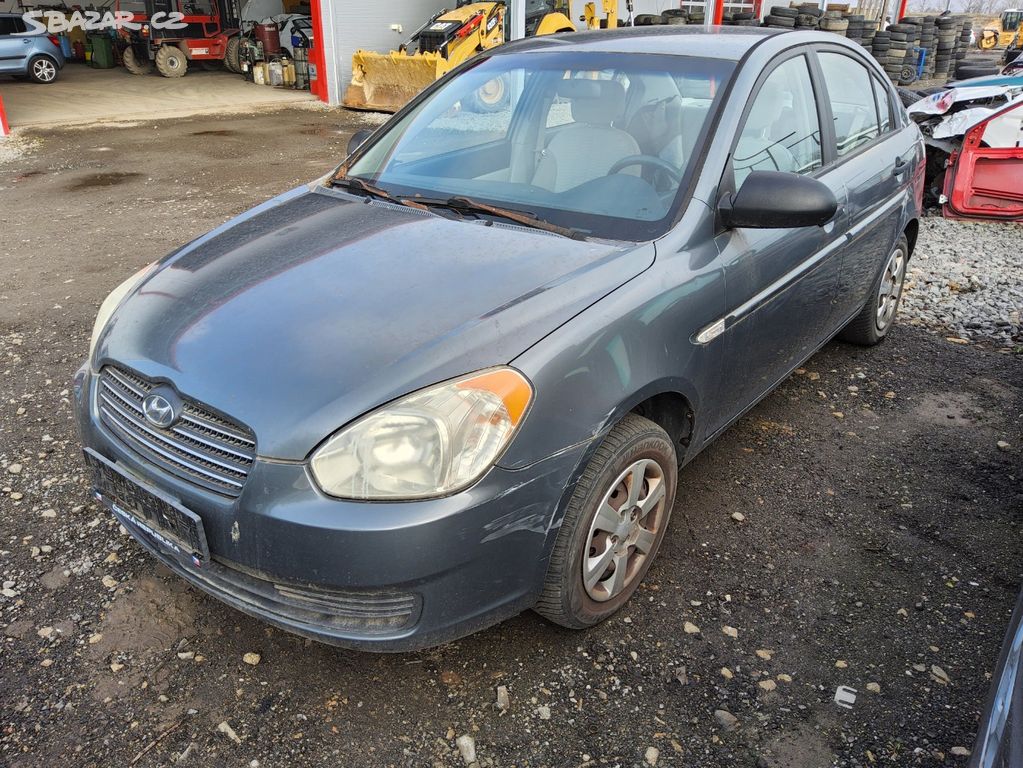 Hyundai Accent 2006 1,4i 71kW G4EE-JEZDI,PEKNYDILY