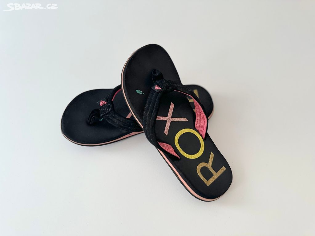 Dětské boty žabky Roxy vel Eur 32 - 19 cm