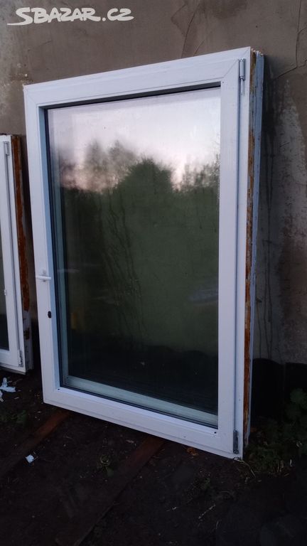 Plastové okna 2 ks / 173 x 120 cm