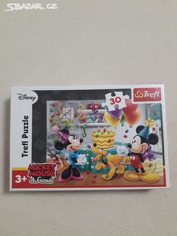 Puzzle Mickey a Minnie 30 dílků