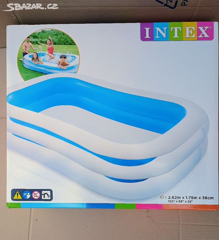 Nafukovací bazén obdélník Family Intex