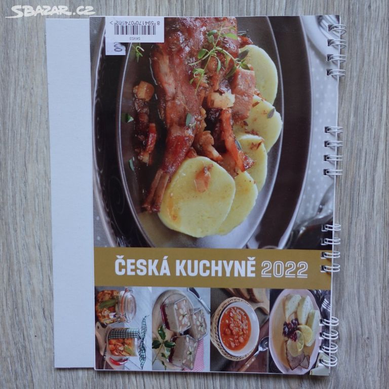 Kalendář kuchařka - Česká kuchyně 2022