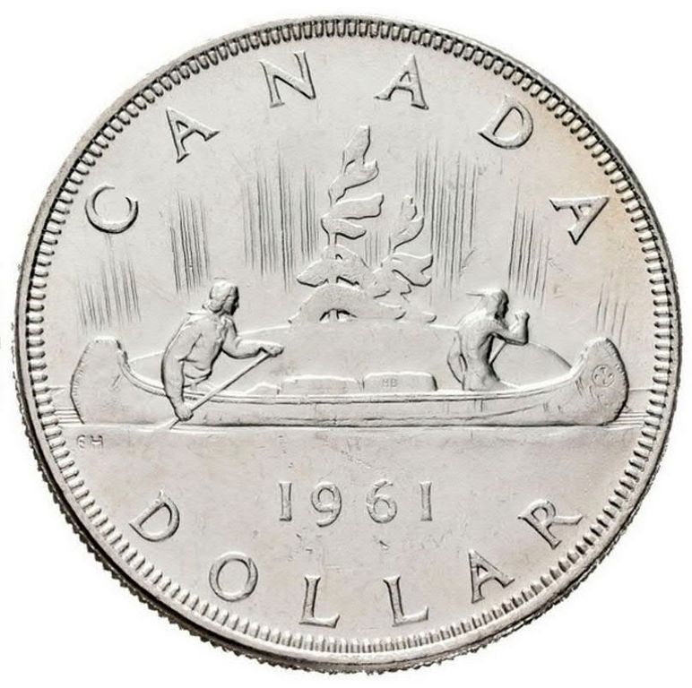 Dollar 1961 Alžběta II. Kanada