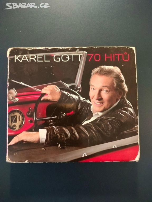 3 CD Karel Gott - 70 Hitů