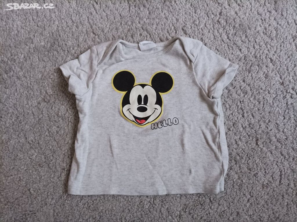 Tričko, triko Mickey, zn. Disney, vel. 6-9 měsíců