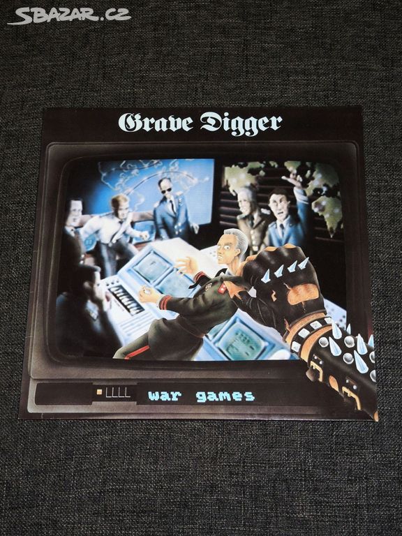 LP Grave Digger - War Games (1986) / 1. PRESS /