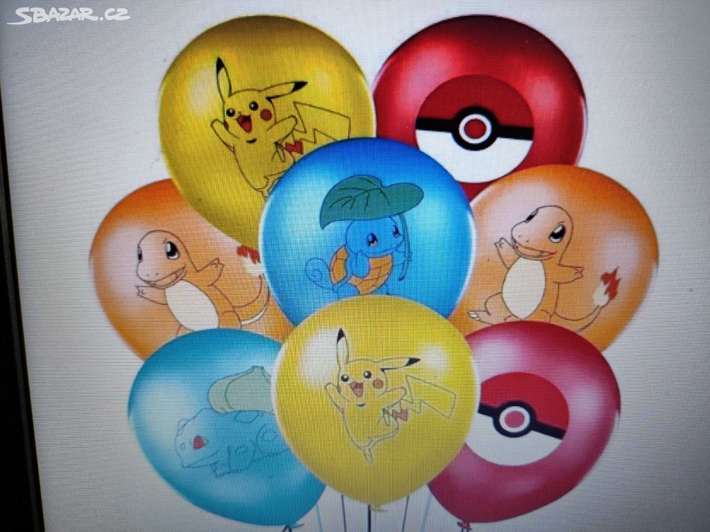 Pokémon balónky