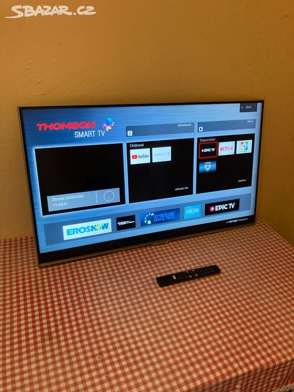 3D UHD 4K LED Smart Televize Thomson 40UZ7766