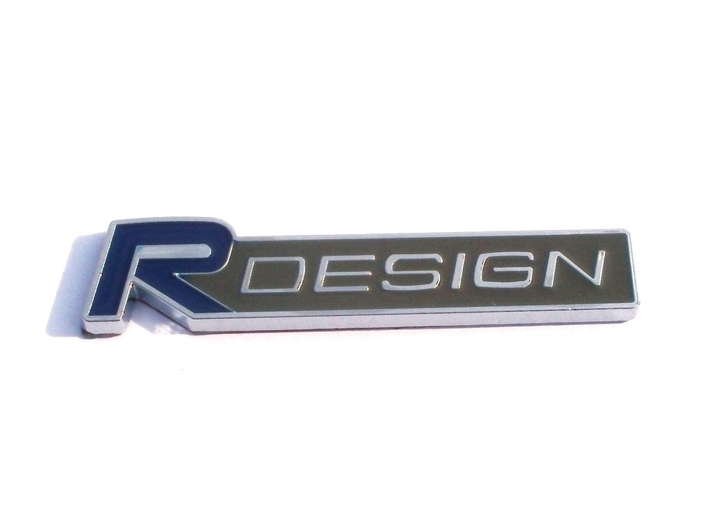znak R Design na Volvo