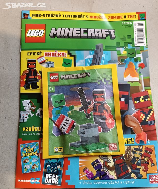 LEGO MINECRAFT 2/23 - časopis + hračka
