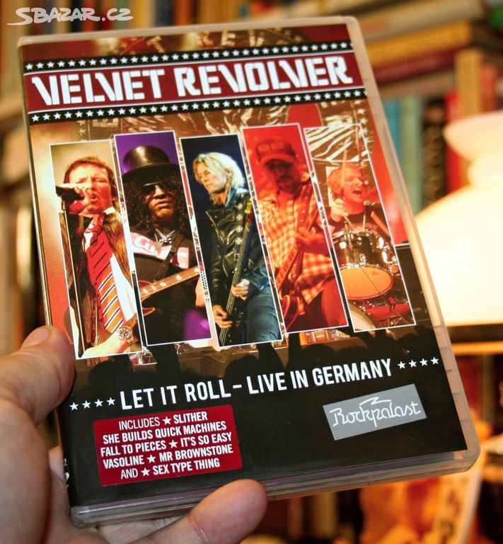 DVD ... VELVET REVOLVER - LET IT ROLL live, levně!