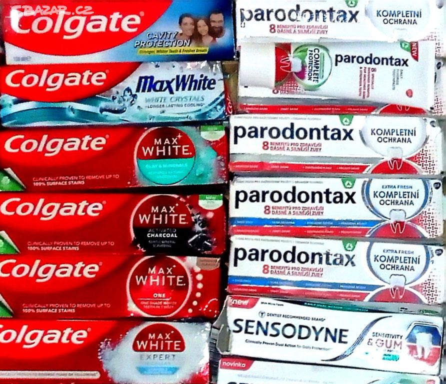 Paradontax Colgate / zubní pasty , zubní kartáčky