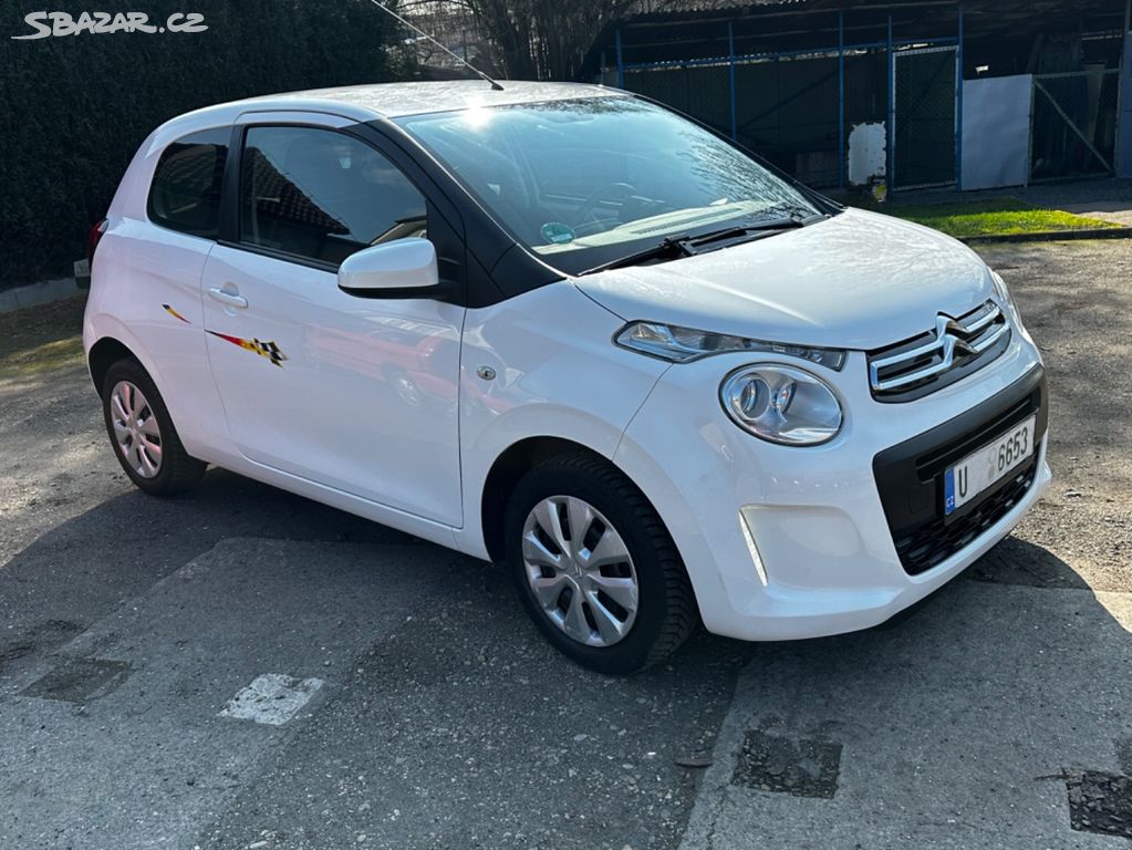 Citroen C1 1.0i, r.2016, servisní kniha, klima,stk