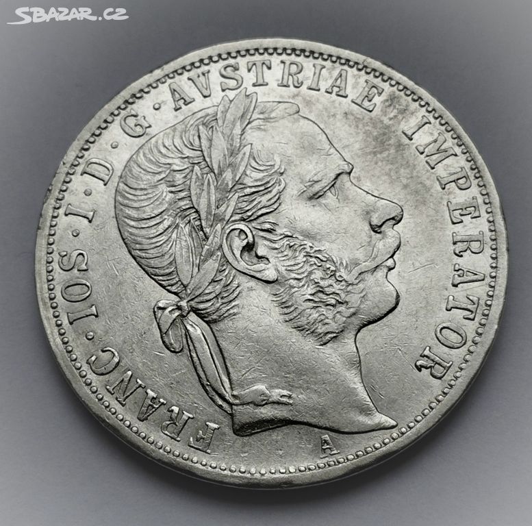 Zlatník 1870 A František Josef I.- R
