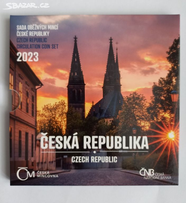 Sada oběžných mincí Česká republika 2023