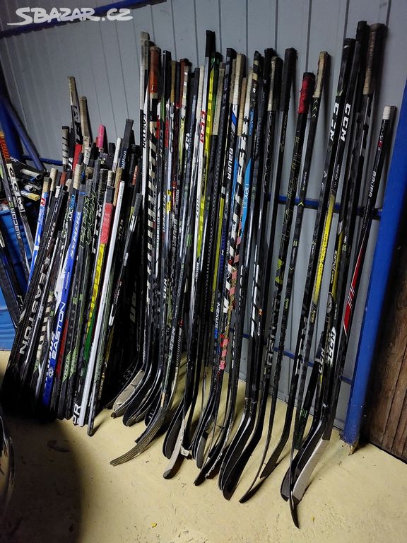 Hokejky, shafty - hokejbal, hokej - vcetne cepele