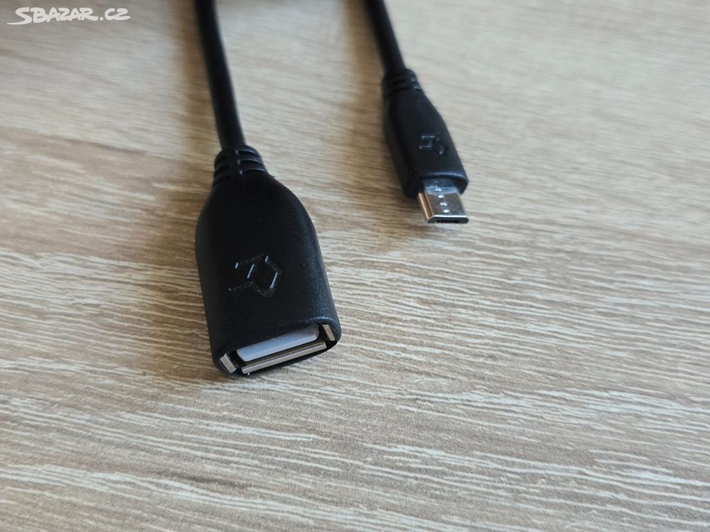 MicroUSB>USB OTG redukce Rankie (20cm)