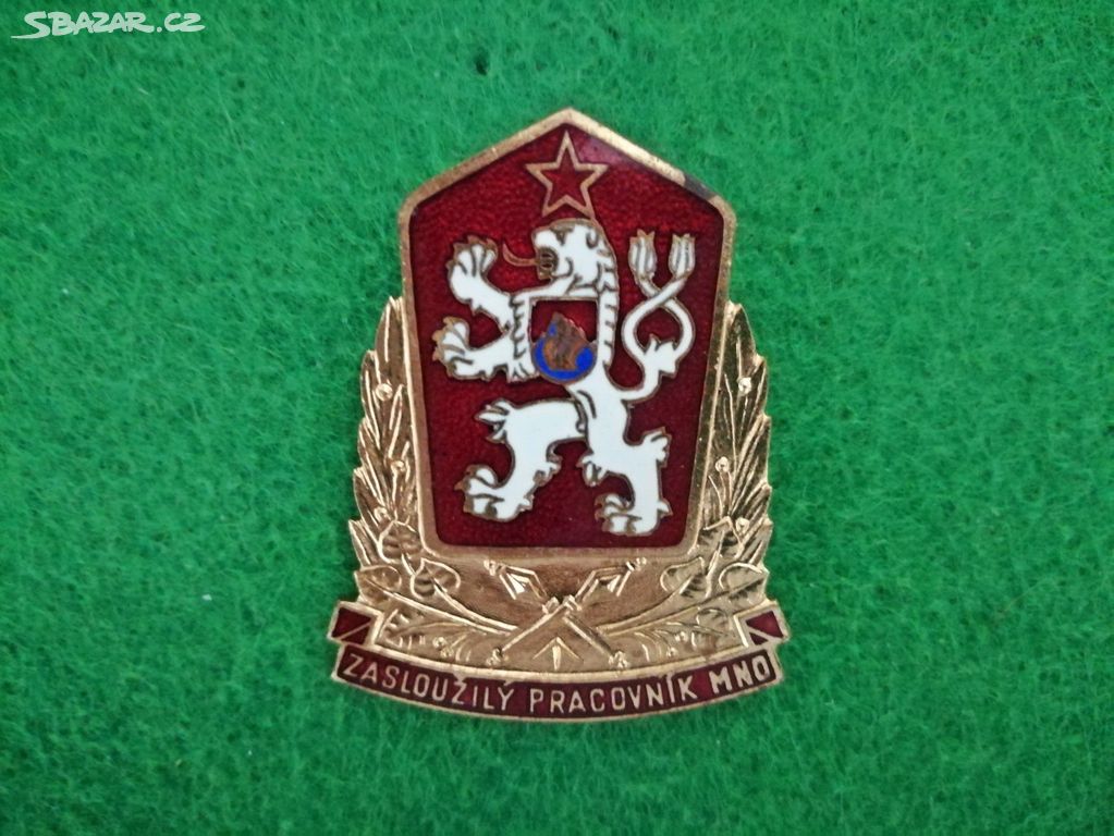 Vojenský odznak MNO (Ministerstvo národní obrany)