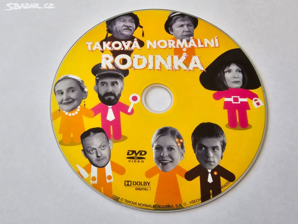 TAKOVÁ NORMÁLNÍ RODINKA (DVD) Jiří Mádl