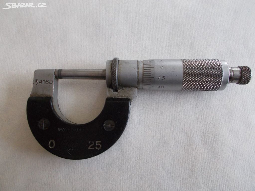 Mikrometr třmenový 0-25 mm