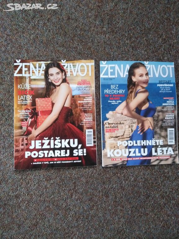 Časopisy Žena a život  2022 a 2023