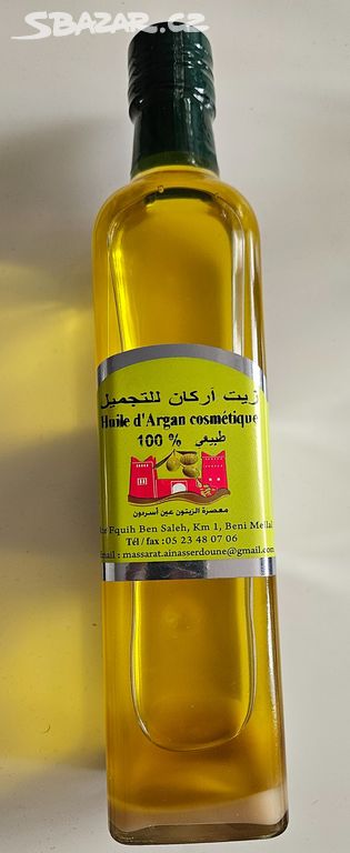 arganový olej   500 ml