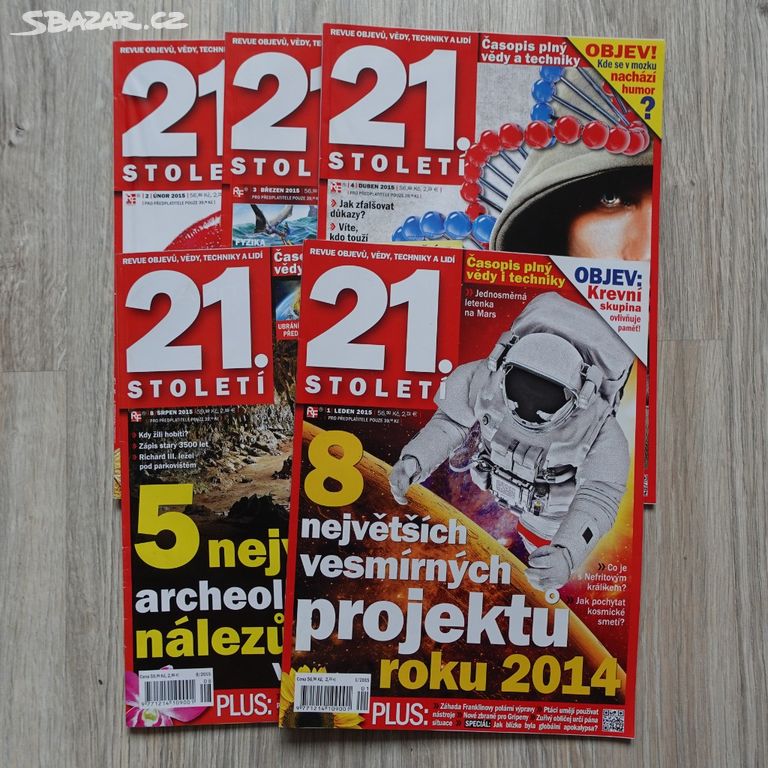 Časopis 21. století - ročník 2015 - 5 kusů