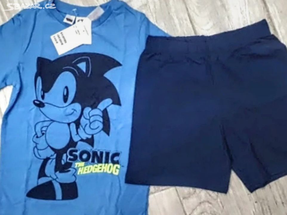 Nové pyžamo ježek Sonic Hedgehog 104