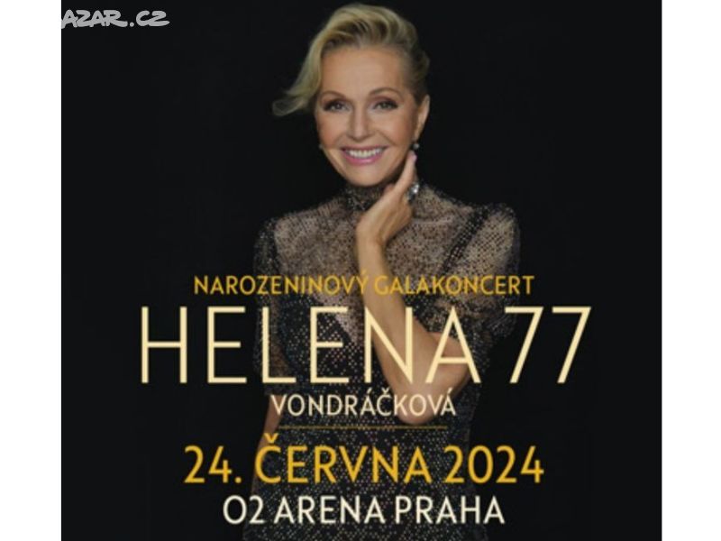 2xVstupenka na koncert Heleny Vondráčkové - 1.kat.