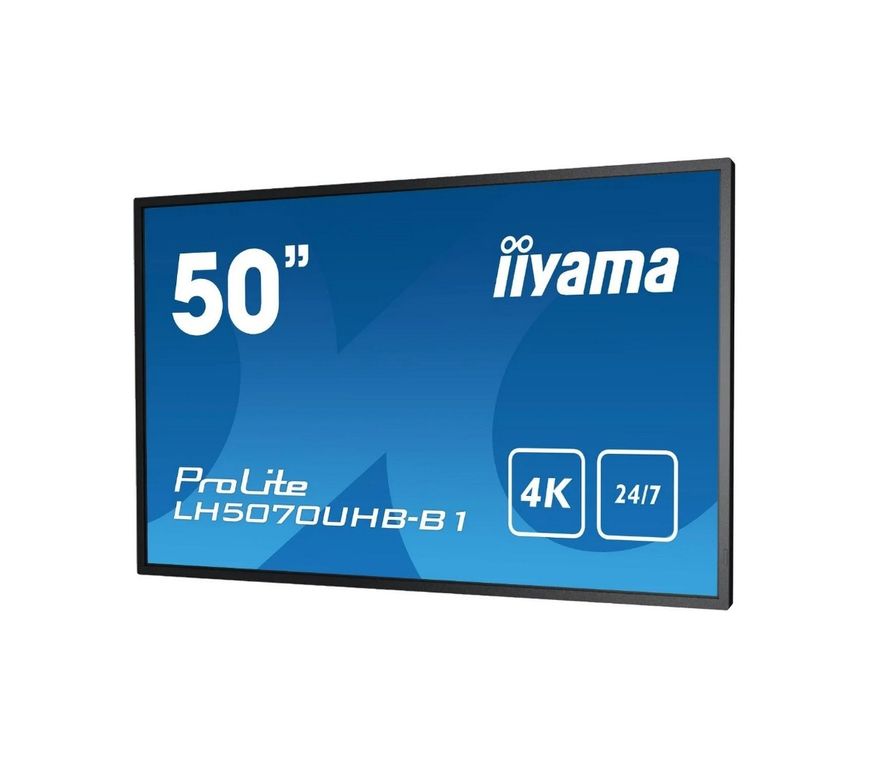 Tenký displej 50" iiyama ProLite LH5070UHB-B1 24/7