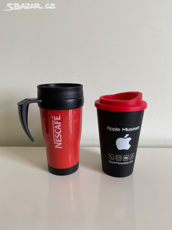 2x Termohrnek - Nescafe + Apple Muzeum