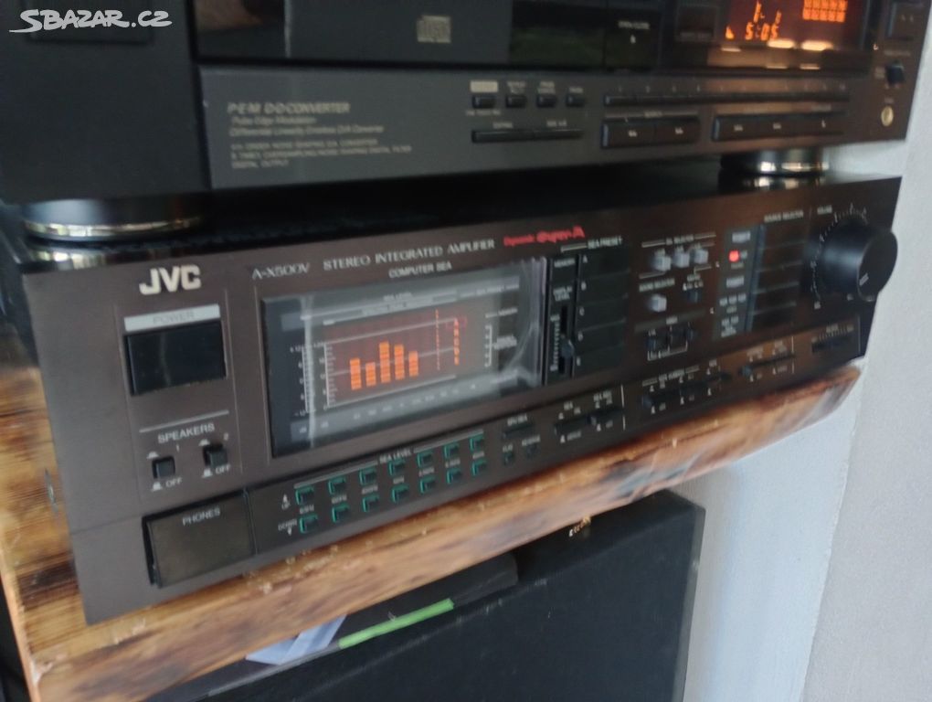 Zesilovač JVC AX 500 V /Japan 1985/ TOP STAV /