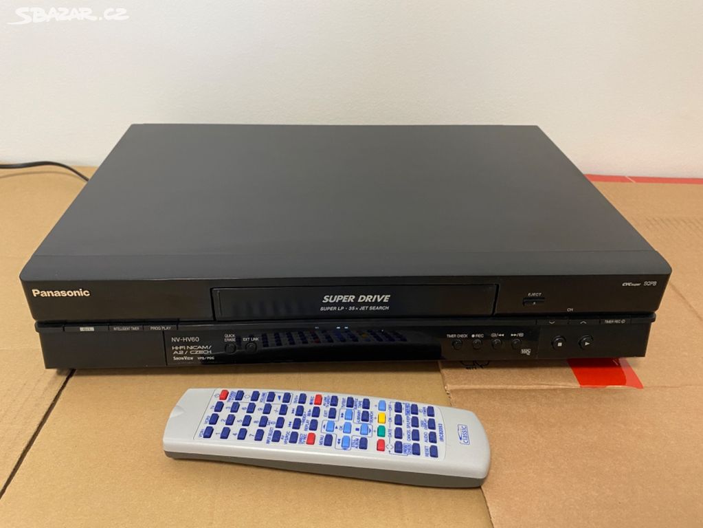 Panasonic NV-HV60 - 6 hlavý videorekordér VHS