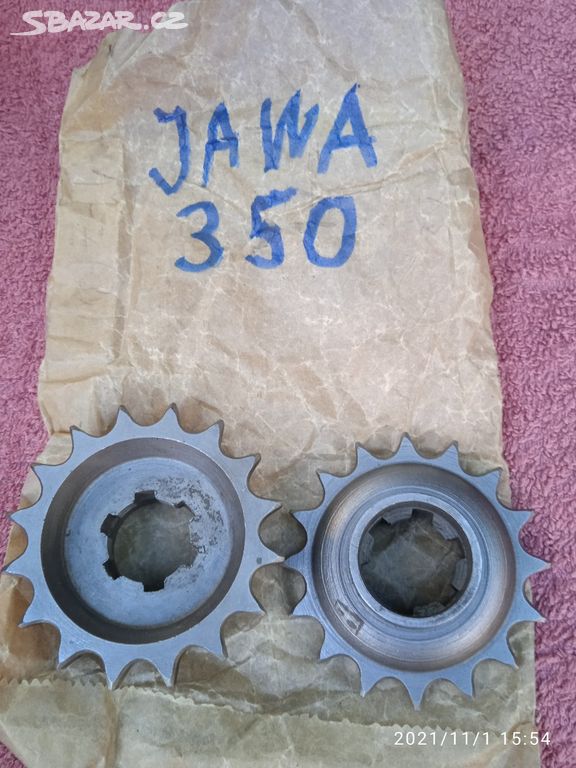 Řetězové kolecko Jawa 350