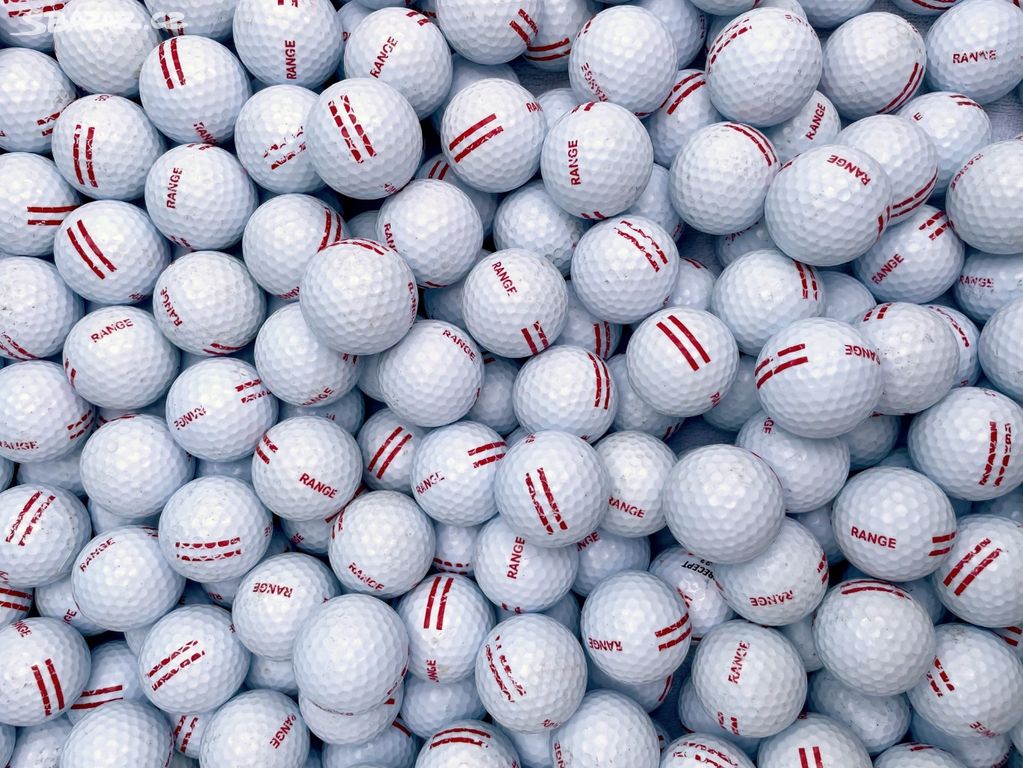 Golfové míčky (Range, hrané)