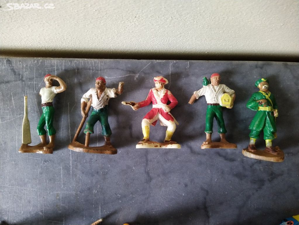 Retro figurky piráti