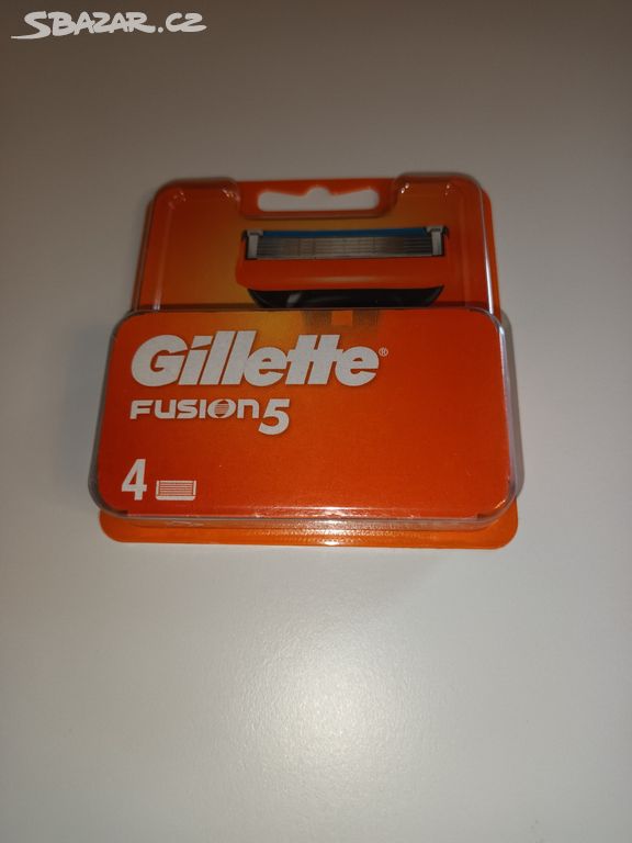 Gillette Fusion5 náhradní hlavice 4 ks