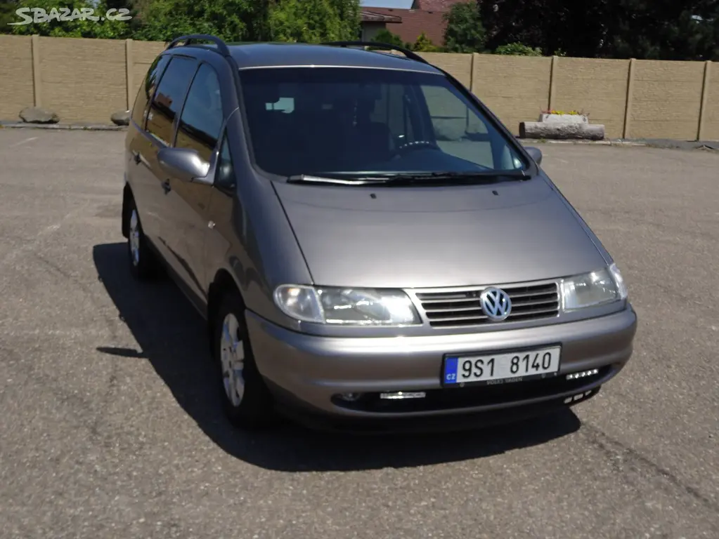 VW Sharan 1.9 TDI r.v.1996 66 kw 7 Míst stk:4/2025
