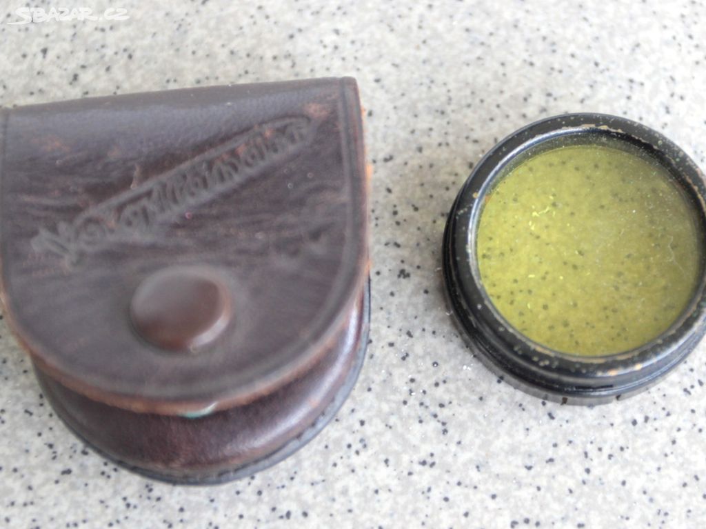 Žlutý filtr k fotoaparátu Voghlander, průměr 3 cm